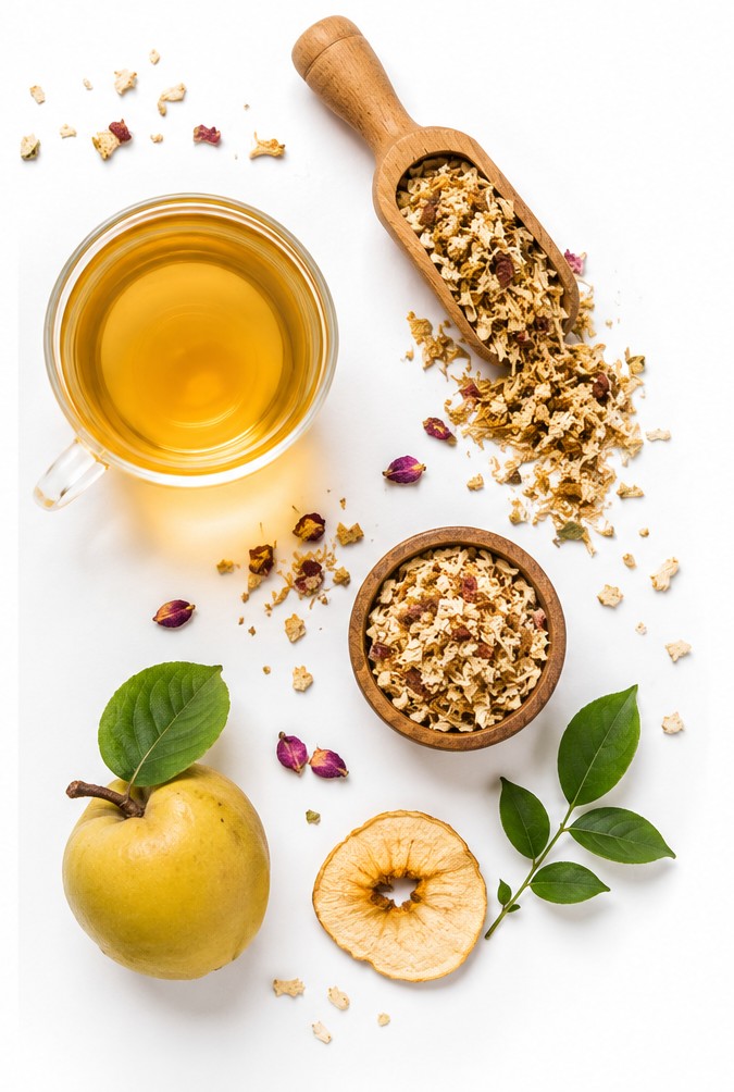 دمنوش به و سیب 100 گرمی - 6